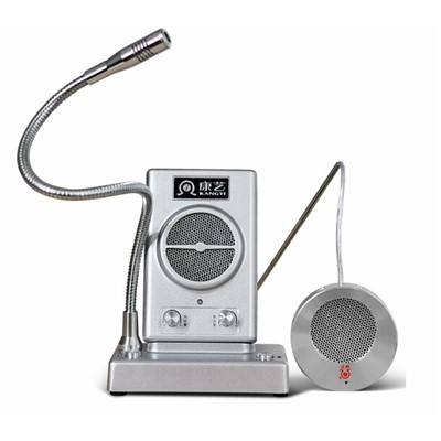 康藝（kangyi）呼叫設(shè)備 HT-500B 窗口對(duì)講機(jī) 擴(kuò)音器銀行郵局醫(yī)院柜臺(tái)擴(kuò)音喇叭對(duì)話機(jī)